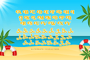 Hello Sun - A Modern Summer Font, a Serif Font by overlaytemplates (Thumbnail 5 of 5)
