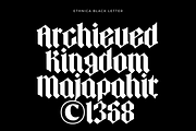 Ethnica - Blackletter Font, a Blackletter Font by limitype (Thumbnail 3 of 10)