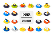 Isometric icons - Business, an Icon by sidmaydesign (Thumbnail 1 of 3)