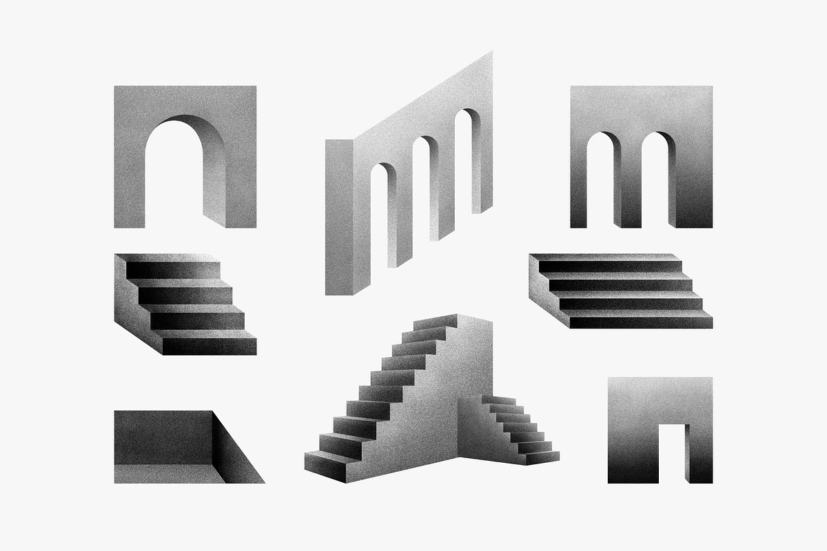 Dream-Like Scenery Creator / 01, an Object Graphic by Paulina Sara Design (Photo 7 of 19)