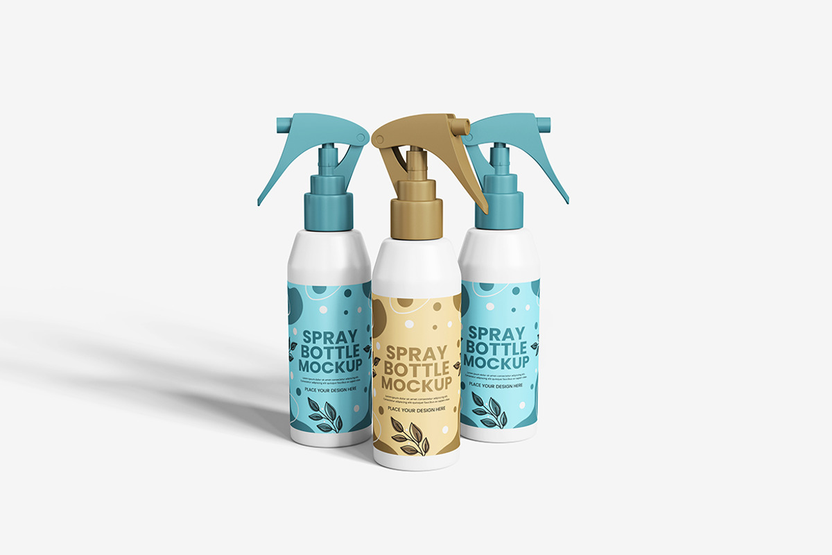 Spray Bottle Mockup, a Packaging Mockup by bimockup (Photo 5 of 6)