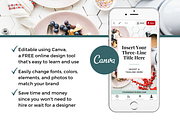 Pinterest Pin Template, a Social Media Template by ProductiveandFree (Thumbnail 4 of 9)