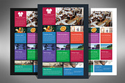 Flat Design Metro Flyer Template, a Flyer Template by Creativenauts (Thumbnail 1 of 4)