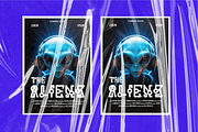 Cyber Aliens Futuristic Sci-fi Font, a Font by PutraCetol Studio (Thumbnail 4 of 5)
