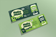 Halloween Monster Ticket, a Card Template by graphicook (Thumbnail 3 of 3)