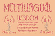 Advine Unfocus, a Serif Font by Craft Supply Co. (Thumbnail 7 of 8)