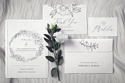 Elegant floral collection.Line art, a Decorative Illustration by Vera●Suleimanova (Thumbnail 5 of 15)