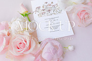 Greeting card mockup flatlay - Posy5, a Product Mockup by The Amore Vault (Thumbnail 2 of 4)