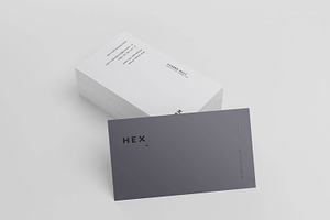 HEX Business Card Template