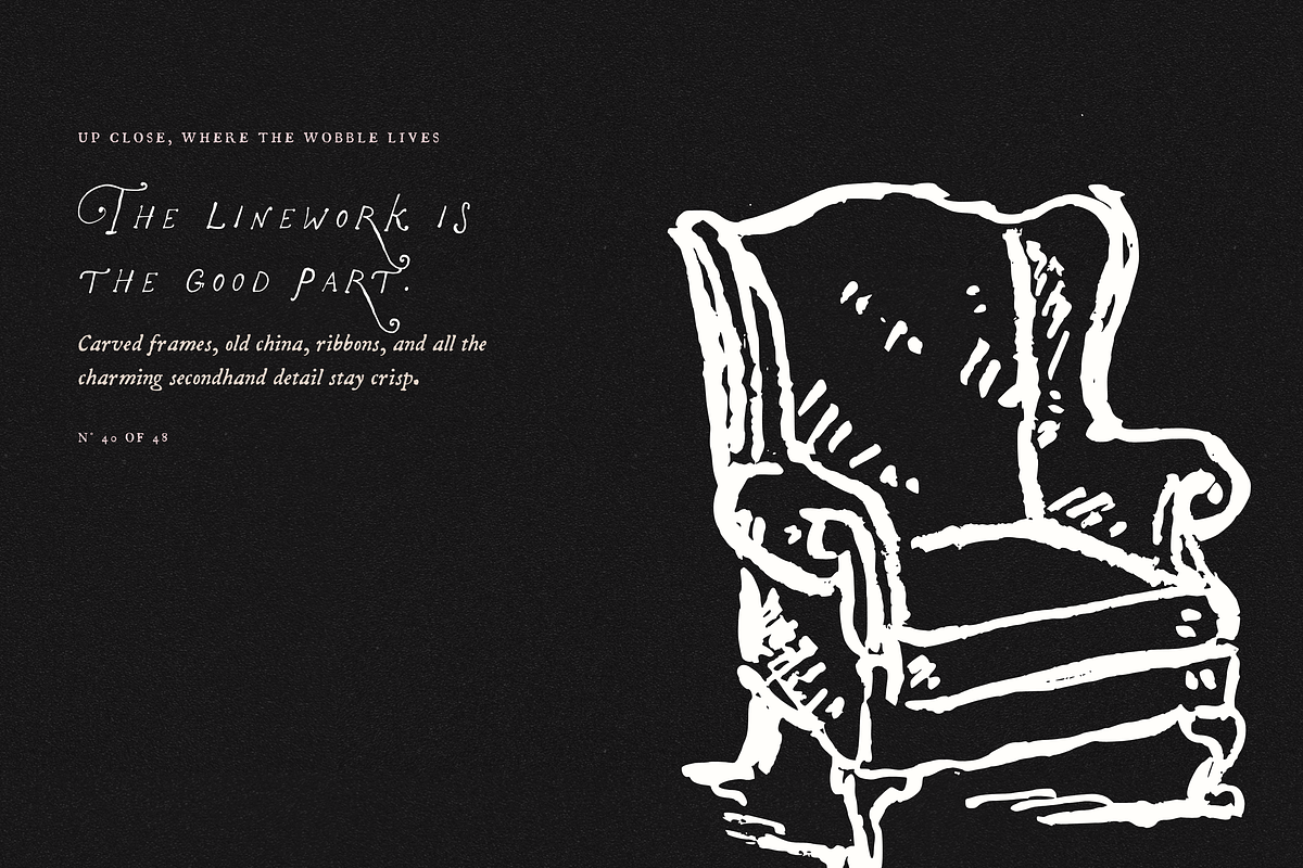 Antique Clipart, Estate Sale Ink, an Object Illustration by The October Creative (Photo 8 of 13)