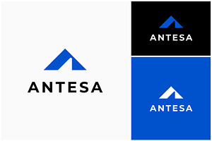 Letter A Initial Geometric Logo, a Branding & Logo Template by ika trisiana