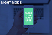 iPhone 6 Mockup with 5 Colour Modes, an iPhone Mockup by Made by Mancie (Thumbnail 4 of 5)