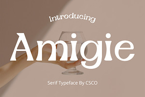 Amigie Display Serif