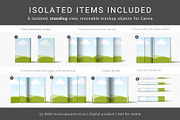 Book with Dust Jacket Canva Mockup, a Books & Magazine Mockup by Mockup Scene (Thumbnail 3 of 13)