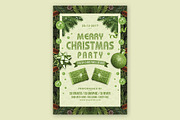 Merry Christmas Flyer, a Flyer Template by Creative  designer (Thumbnail 2 of 4)