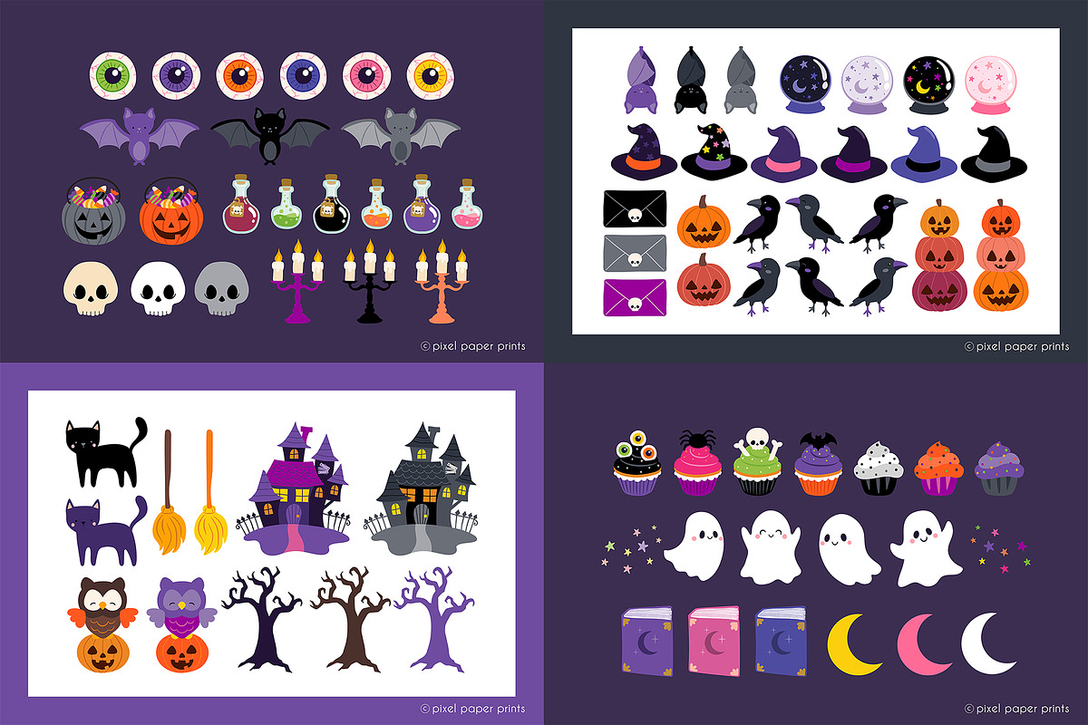 Cute Little Holidays Graphics Bundle, an Object Graphic by PixelPaperPrints (Photo 8 of 16)