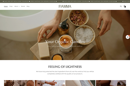 FIAMMA - Candle Shopify Theme, a Shopify Template by CharmingAttractive