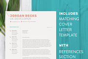 Modern Resume Template for Word, a Resume Template by SharpResumeFoundry (Thumbnail 2 of 5)