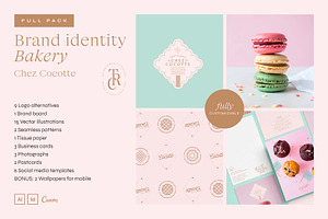 Chez Cocotte | Full Identity Pack