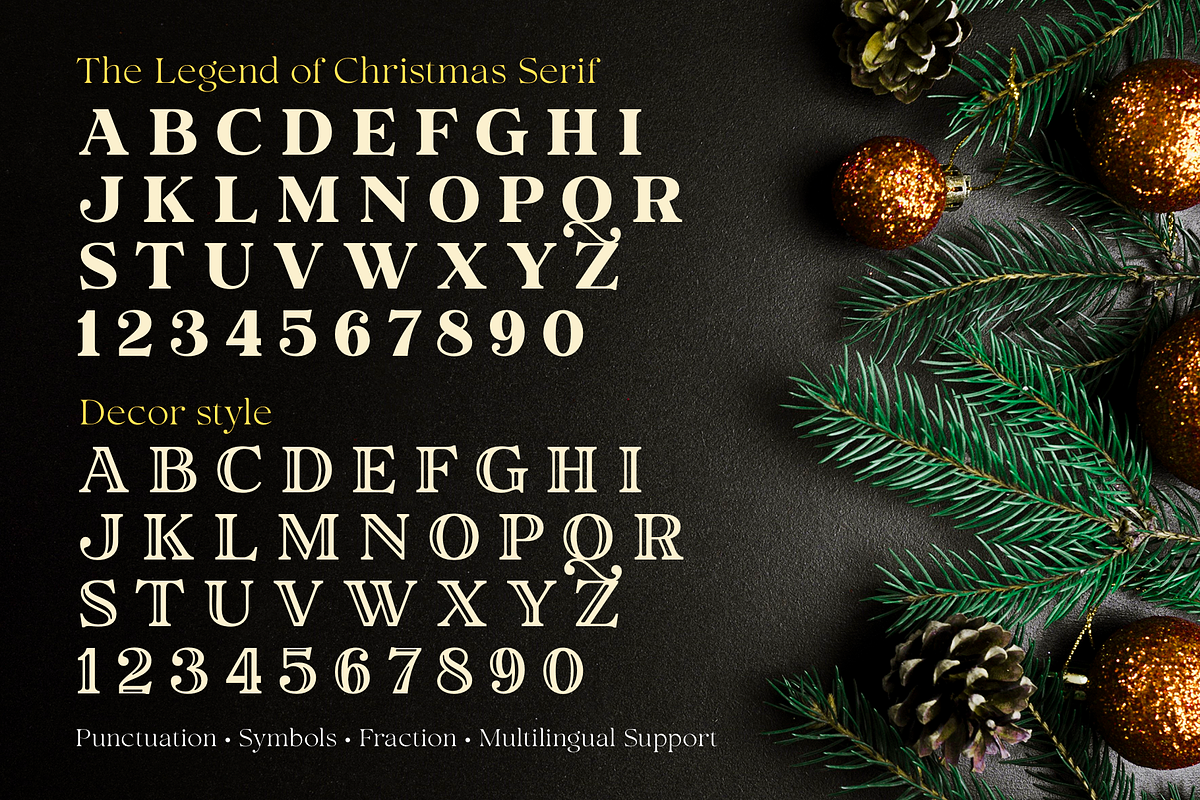 Legend of Christmas, a Serif Font by Larin Type Co. (Photo 13 of 15)
