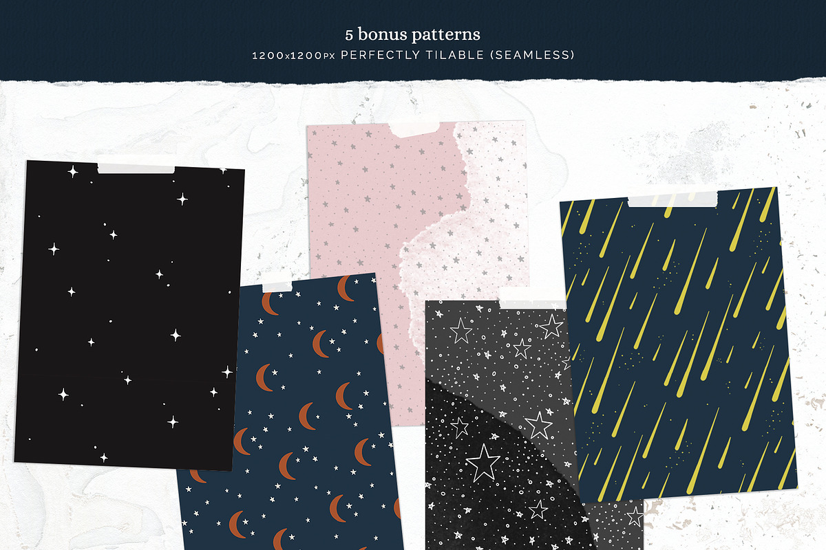 Stars, Moons & other Celestials, an Object Illustration by amber&ink (Photo 3 of 6)