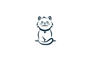 Cat Logo, a Branding & Logo Template by Xoovion