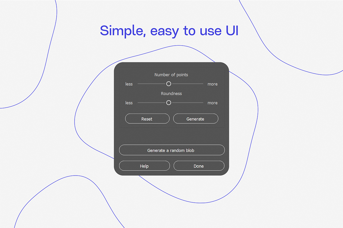 Blob Machine for Adobe Illustrator, a Plug-in Add-On by GRPXSTORE (Photo 2 of 5)