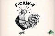 F-Caw-F PNG, an Illustration by Craft Nest (Thumbnail 1 of 6)
