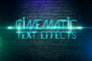 Cinematic 3D Text Effects Vol.2