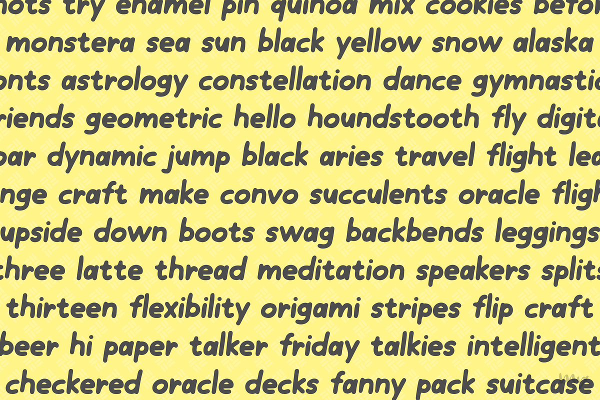Mix Cheat Sheet, a Handwritten Font by Mix Fonts (Photo 3 of 3)