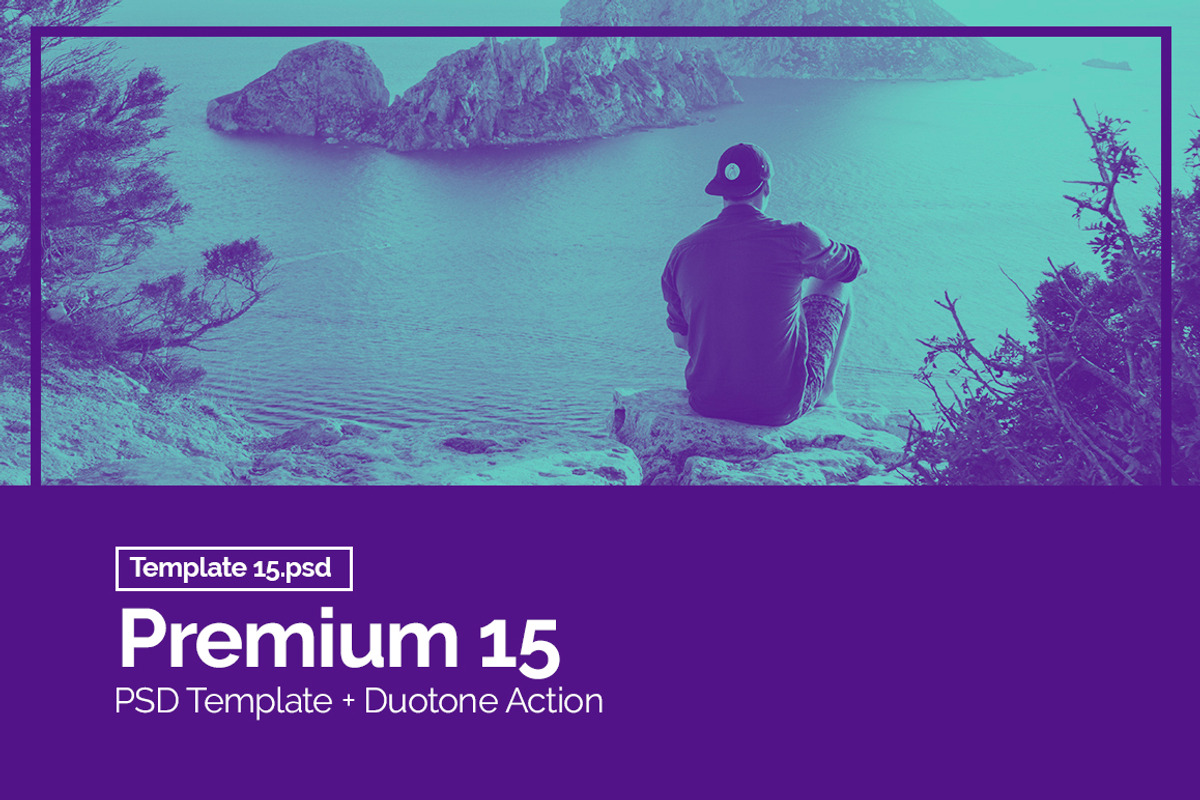 PSD Template + Duotone Action, an Action Add-On by Graphicboom (Photo 17 of 32)