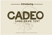 Cadeo | Vintage Sans Serif Fonts, a Sans Serif Font by Moribuz Studio (Thumbnail 1 of 3)