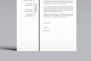 Creative Resume and Cover Letter, a Resume Template by MightyDesign (Thumbnail 3 of 8)