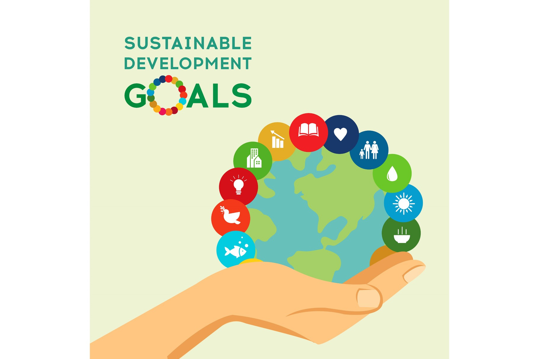 Sustainable Development Global Goals, an Education Illustration by Mila ...