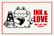 LOVE clipart collection, an Object Illustration by heyXeni (Thumbnail 1 of 8)
