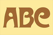 Display Art Two Font, a Font by GG Design (Thumbnail 2 of 6)