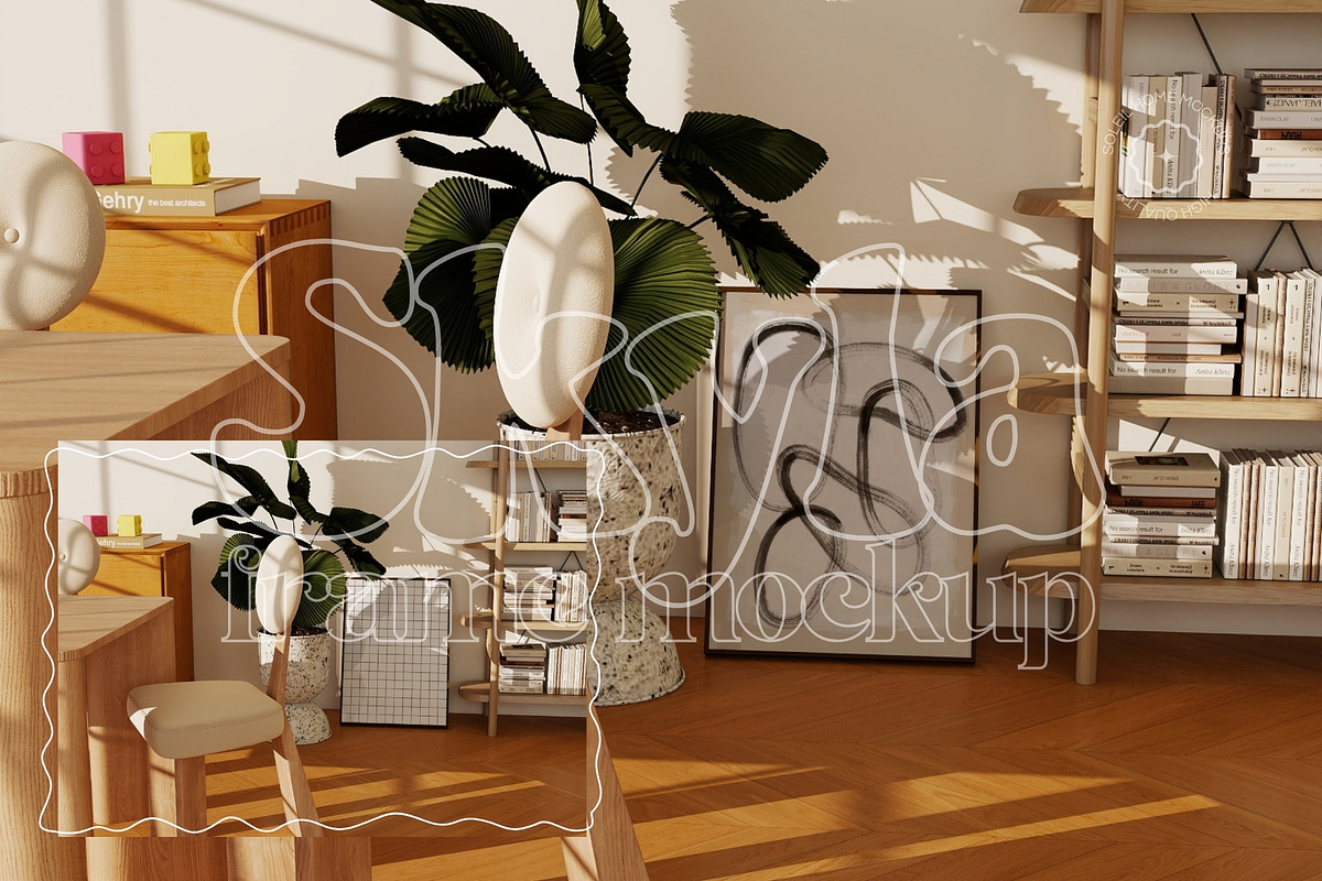 SKYLA | Colorful frame mockup bundle, a Household Mockup by SoleilHomeMockups (Photo 12 of 15)