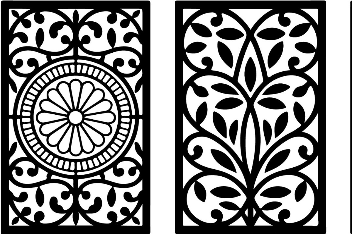Laser Cut Frame Design, an Illustration by jahid234 (Photo 5 of 9)