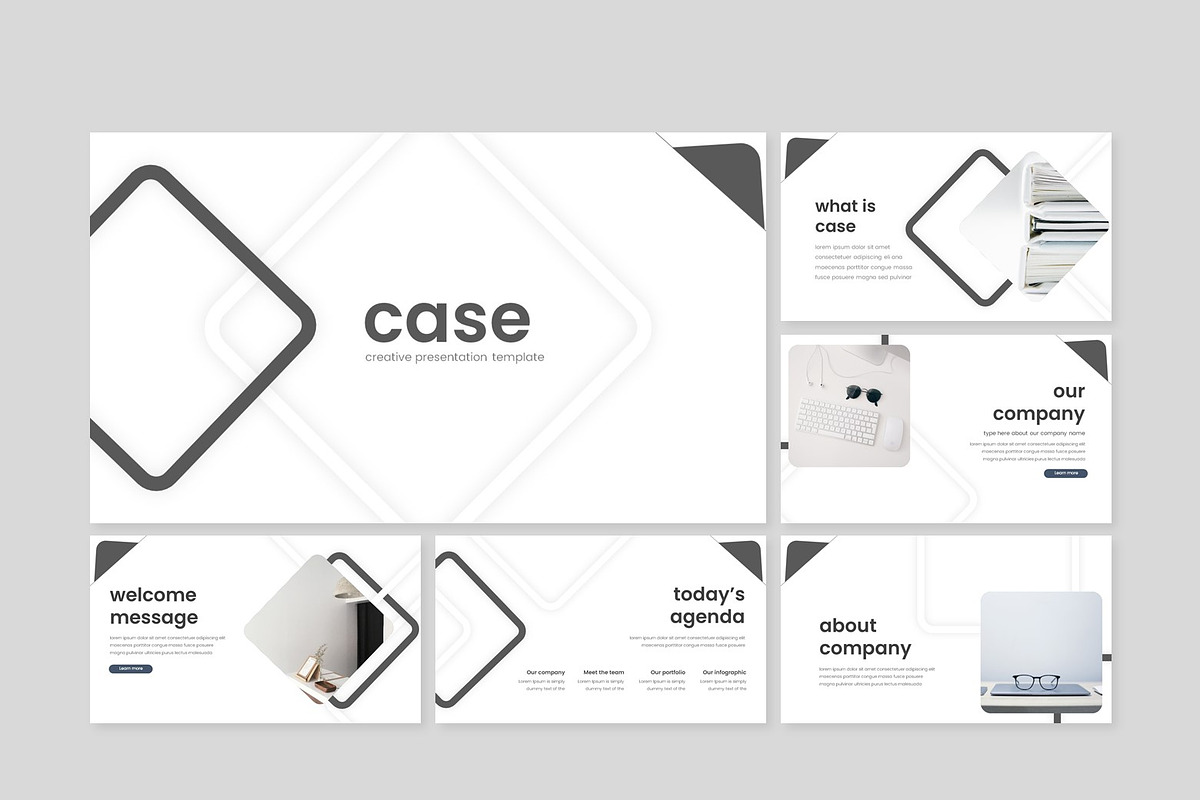 Case - Powerpoint Template, a Presentation Template by inspirasign