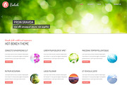 Hot Bokeh, a WordPress Template by hot-themes (Thumbnail 1 of 5)