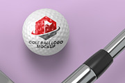Golf Ball Logo Mockup - 6 views, a Merchandise Mockup by Illusiongraphic (Thumbnail 13 of 14)