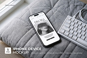Elvora - iPhone Device Mockup, an iPhone Mockup by Heinzel Std Mockup (Thumbnail 1 of 5)