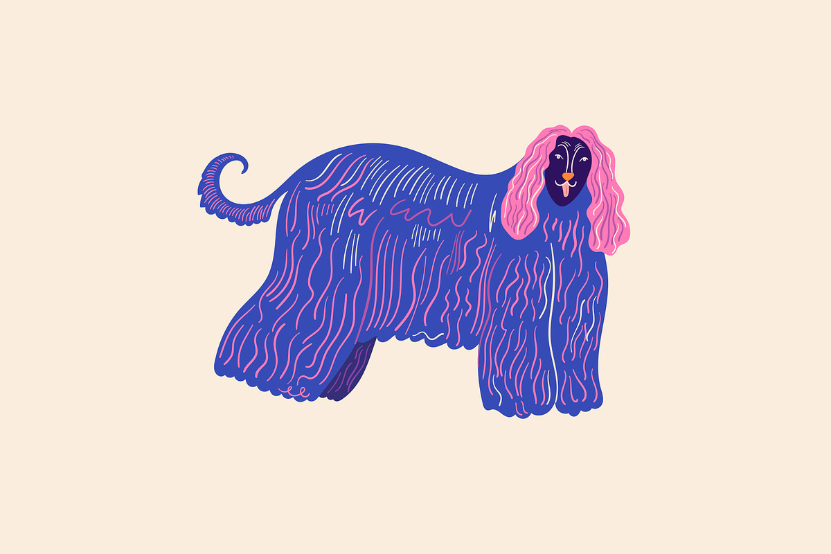 Hand drawn Dogs collection, an Animal Illustration by MoleskoStudio (Photo 8 of 26)