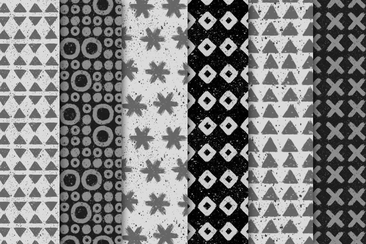 Geometric patterns bundle, a Pattern Graphic by Anastasia Koba (Photo 14 of 16)