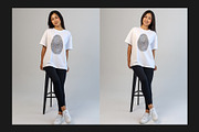 T-Shirt Mockup, a Shirt Mockup by Freeman Studio (Thumbnail 9 of 14)