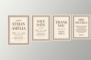 Elegant Wedding Invitation Suite, a Card Template by Neermana (Thumbnail 2 of 4)