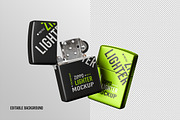 Zippo Lighter Mockup, a Product Mockup by Modaldesain (Thumbnail 2 of 4)