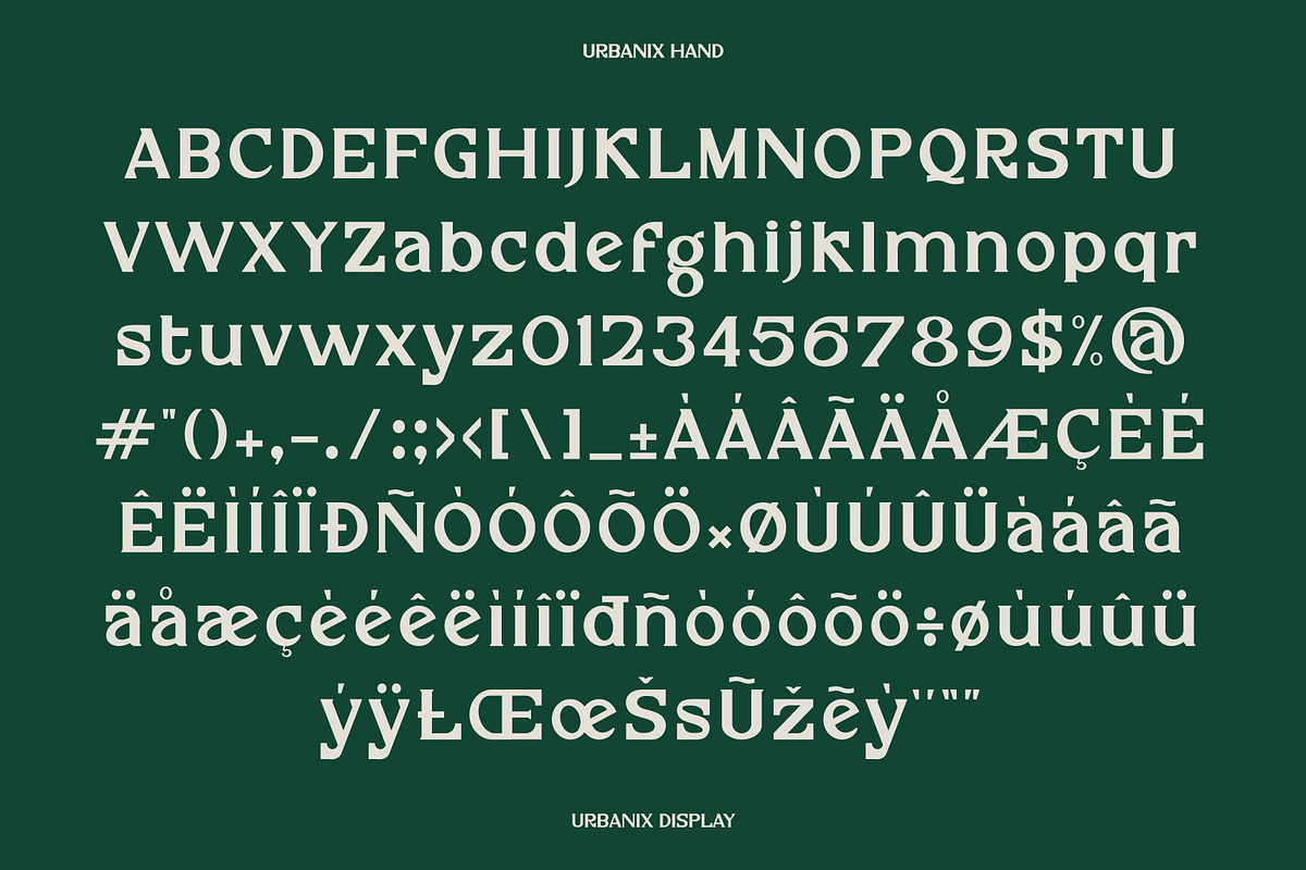 Urbanix Serif Font, a Serif Font by merakistd (Photo 13 of 14)