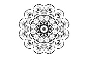 Modern Black and White Mandala Pack, a Decorative Illustration by NJ Himel (Thumbnail 55 of 101)