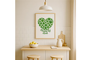 Blessed by Luck Wall Art Shamrock, a Background Graphic by LaseredNinja (Thumbnail 5 of 7)